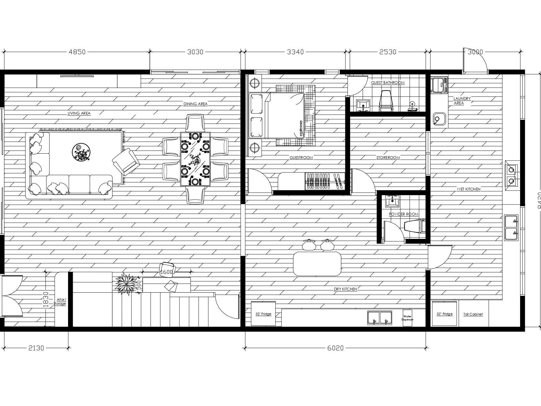 Ground Floor Layout Plan