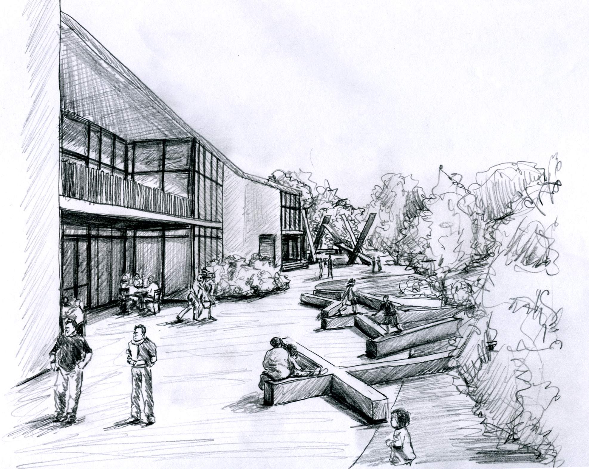 Exterio public space (graphite)