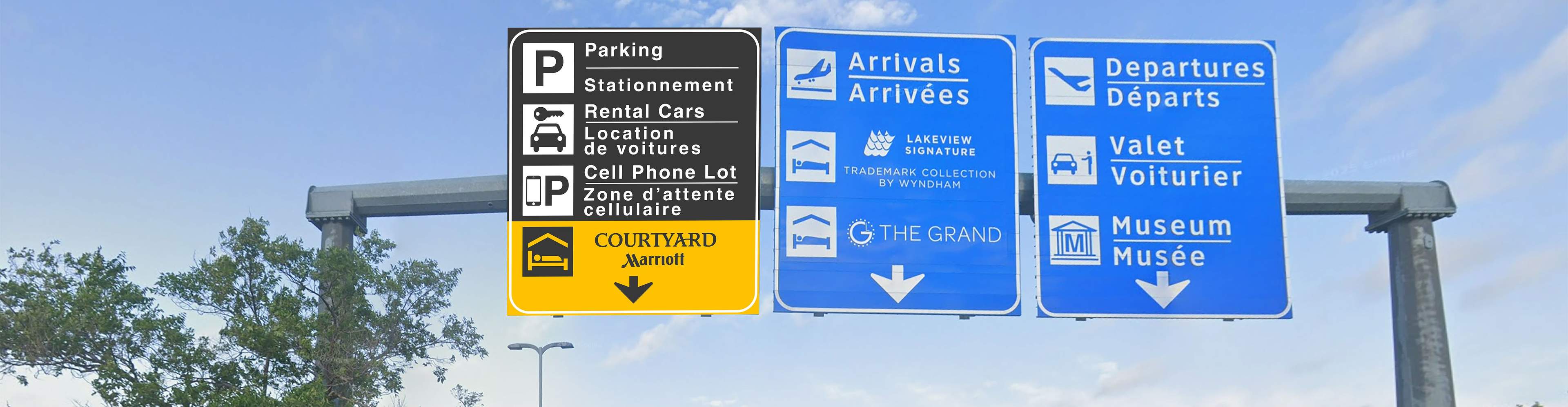 Proposed Approach Signage + Wayfinding